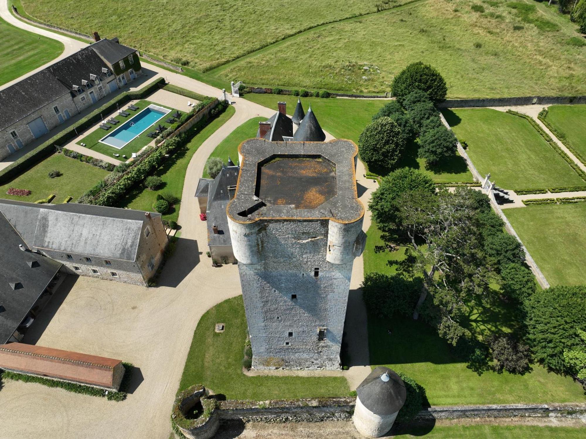 Chateau De Mazieres Tendu ภายนอก รูปภาพ