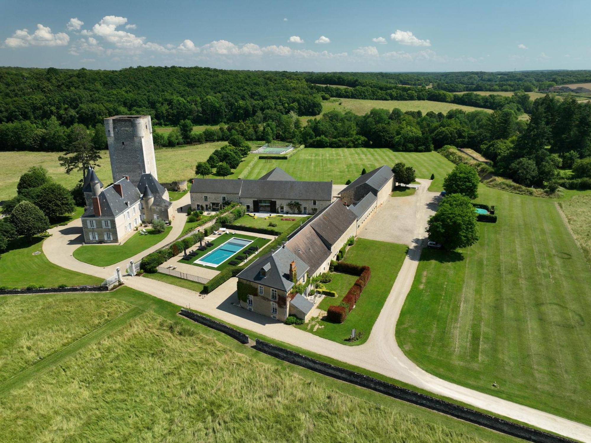 Chateau De Mazieres Tendu ภายนอก รูปภาพ