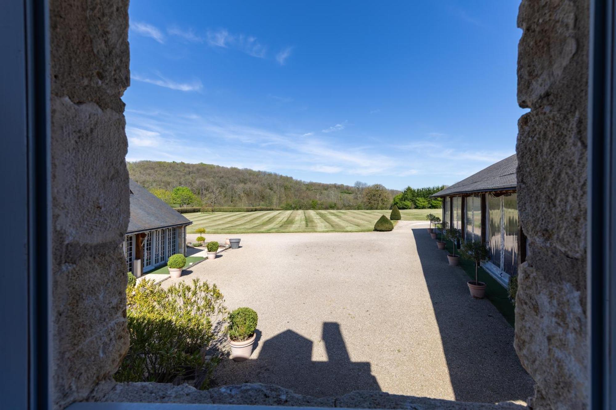 Chateau De Mazieres Tendu ภายนอก รูปภาพ